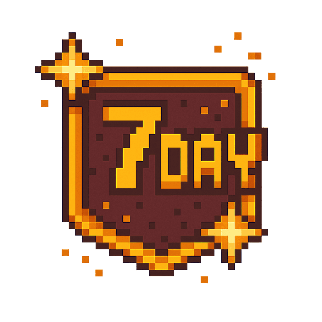 7 Day Streak Badge